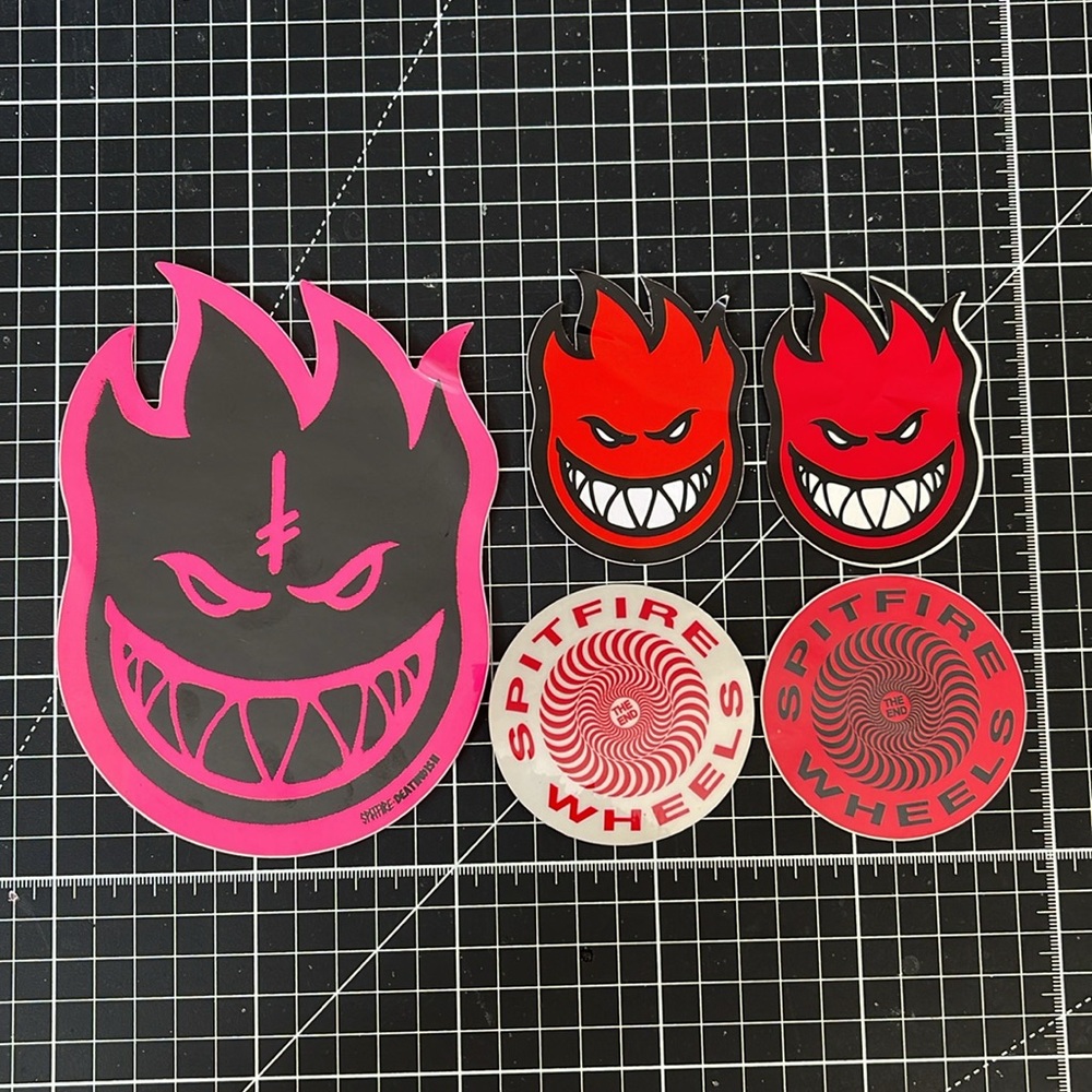 SPITFIRE WHEELS SKATEBOARDING STICKER PACK